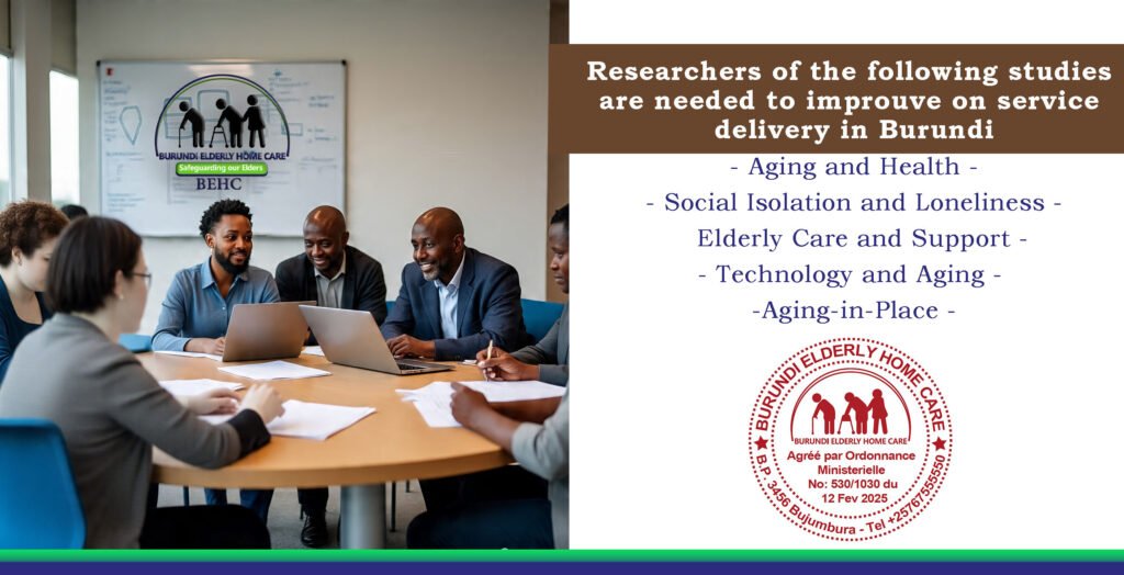 Advancing Elderly Care in Burundi: A Call for Global Research Collaboration